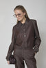 TerryCC Denim Jacket - Dark Brown