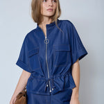 TerryCC Vest - Navy Denim - Co'couture