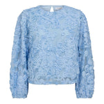 TessyCC Flower Blouse - Pale Blue - Co'couture