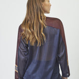 TreyCC Logo Blouse - Navy - Co'couture