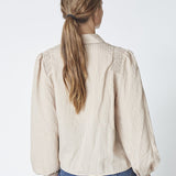ViolaCC Smock Shirt - Taupe - Co'couture