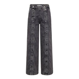 WillaCC Button Jeans - Black - Co'couture