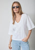 ZengaCC Tee V-Neck - White